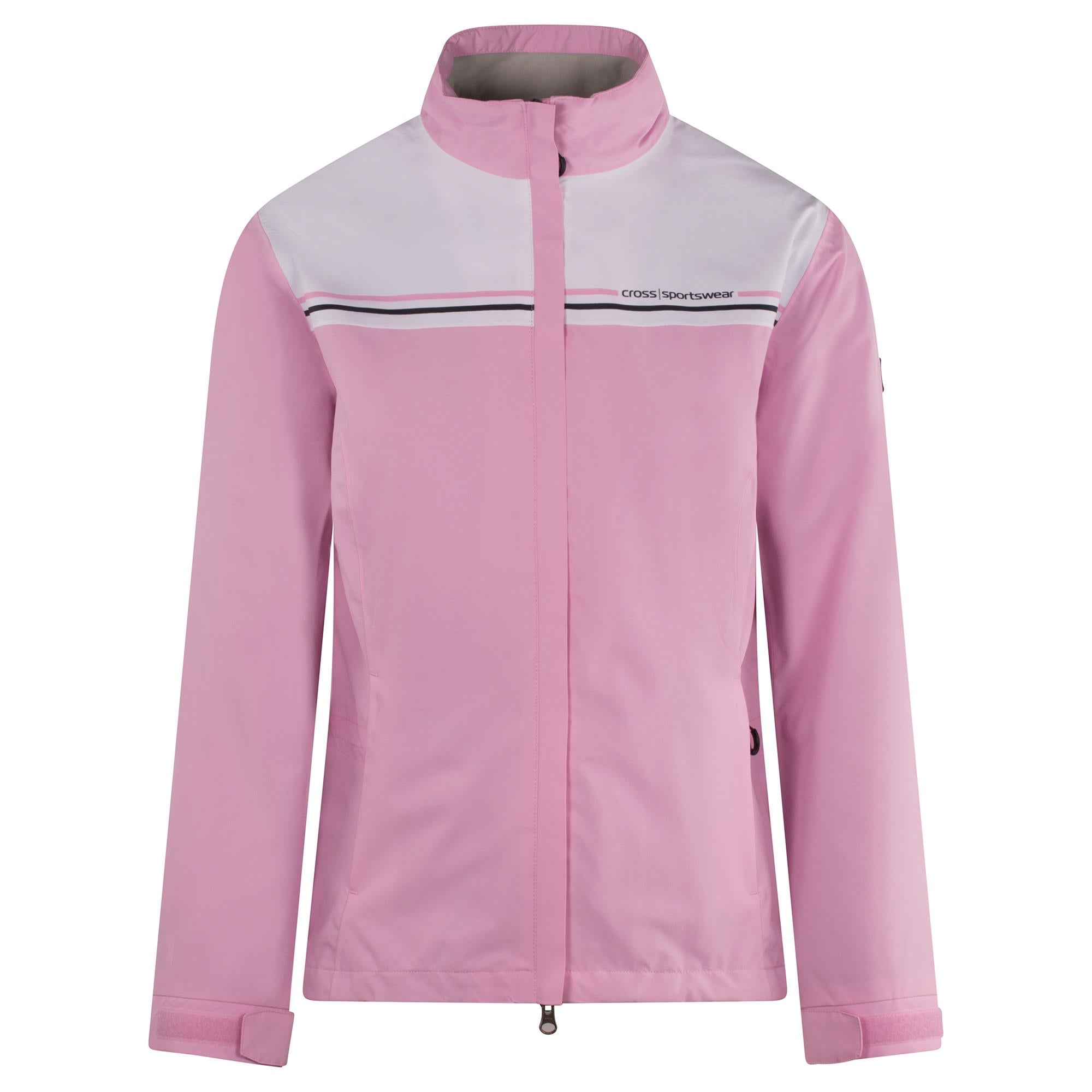 Cross Cloud Waterproof Ladies Golf Jacket Lilac Sachet